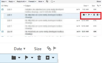 INBOX ACTION BAR