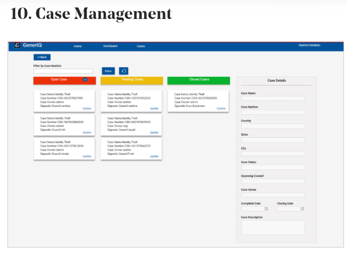 CASE MANAGEMENT