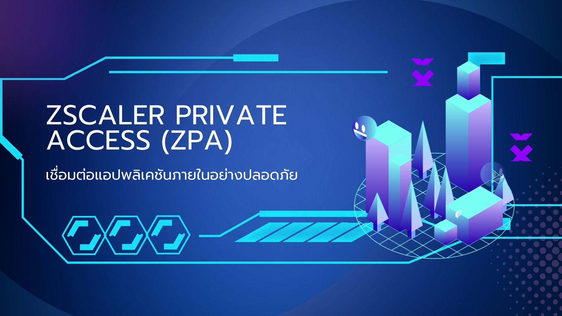 Zscaler Private Access (ZPA) เชื่อมต่อแอปพลิเคชันภายในอย่างปลอดภัย
